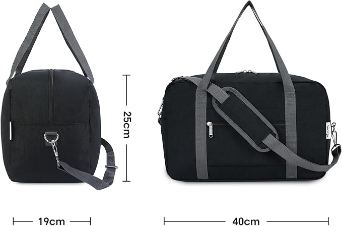 Bagage cabine 40x20x25 Noir